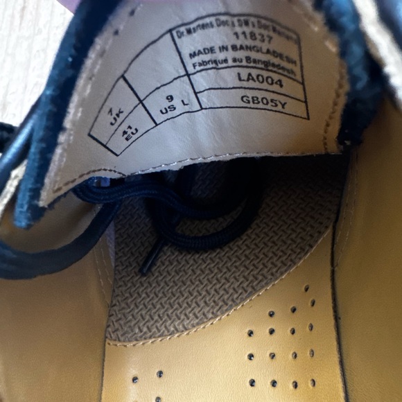 NEW Dr. Martens WOMEN'S SMOOTH LEATHER OXFORD SHOES Size 9  $140 - Picture 12 of 13